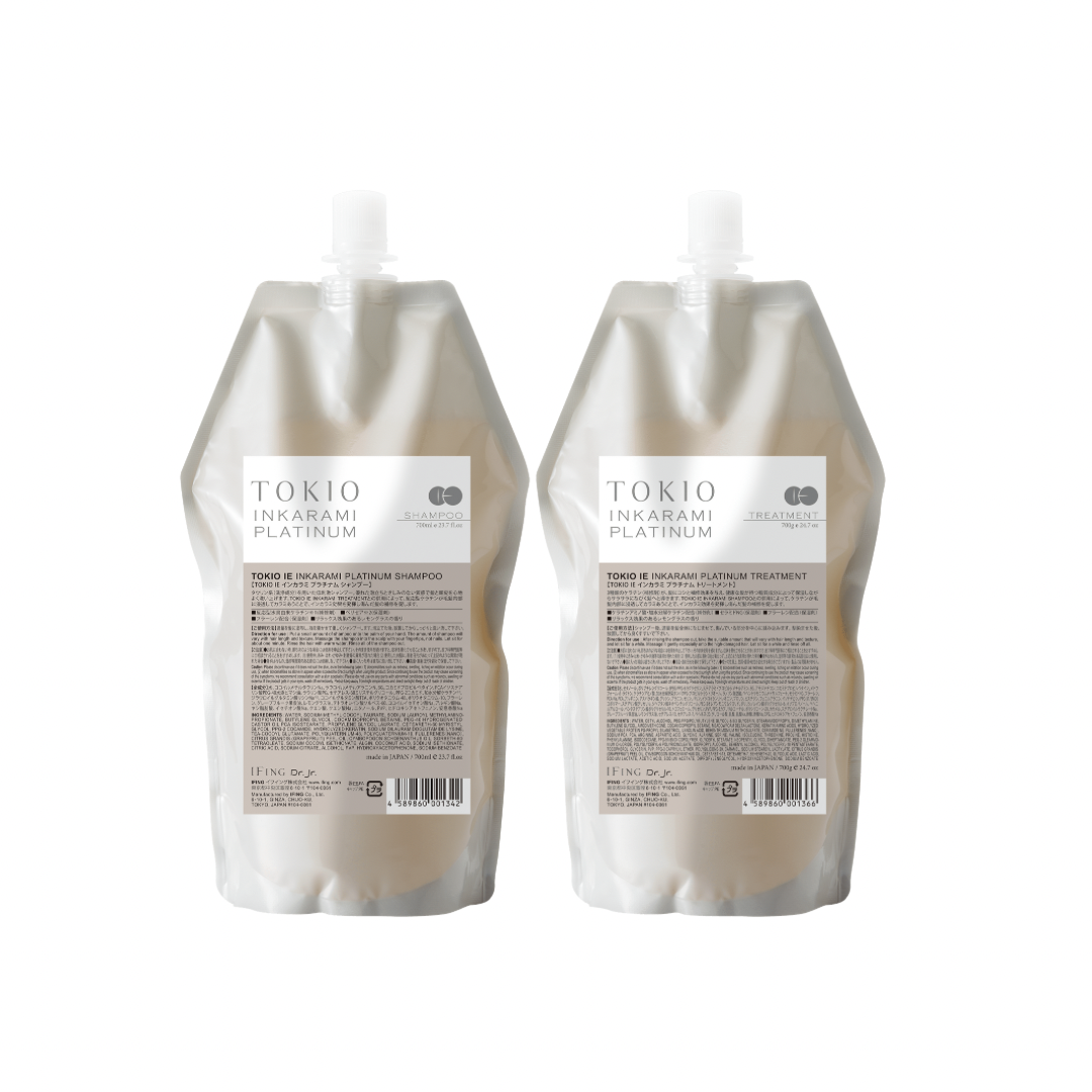 TOKIO プラチナム 700gシャンプー 700mlトリートメント TOKIO IE インカラミ プラチナム シャンプー ＆ トリートメント 700ml