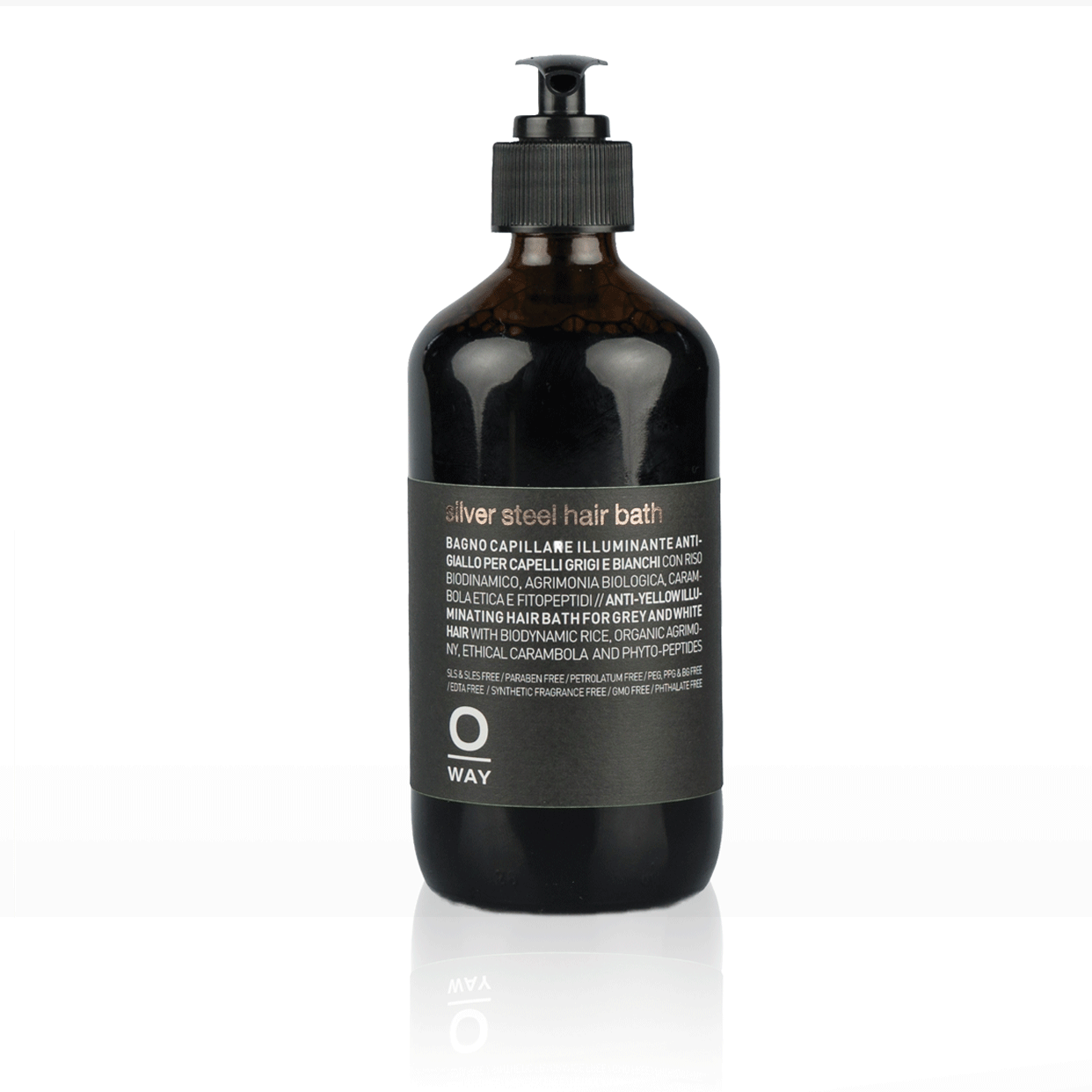 OWAY オーウェイ OW MEN シルバースティール・ヘアバス 240ml
