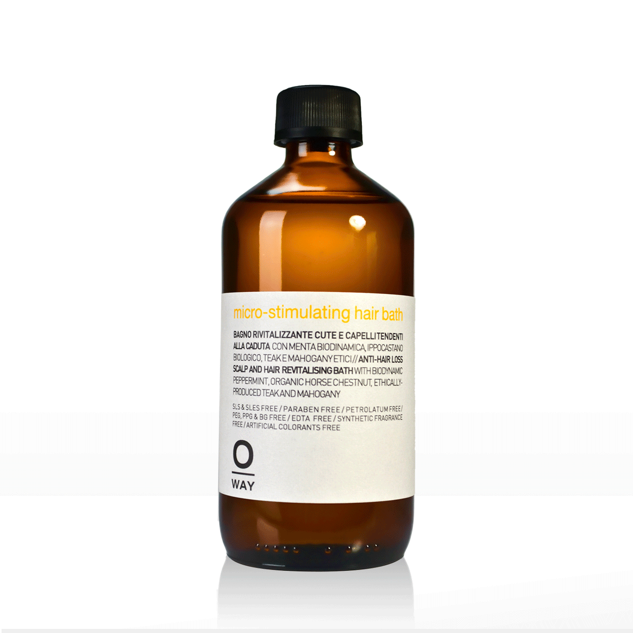 OWAY オーウェイ micro-stimulating hair bath マイクロスティミュレイティング ヘアバス  240ml