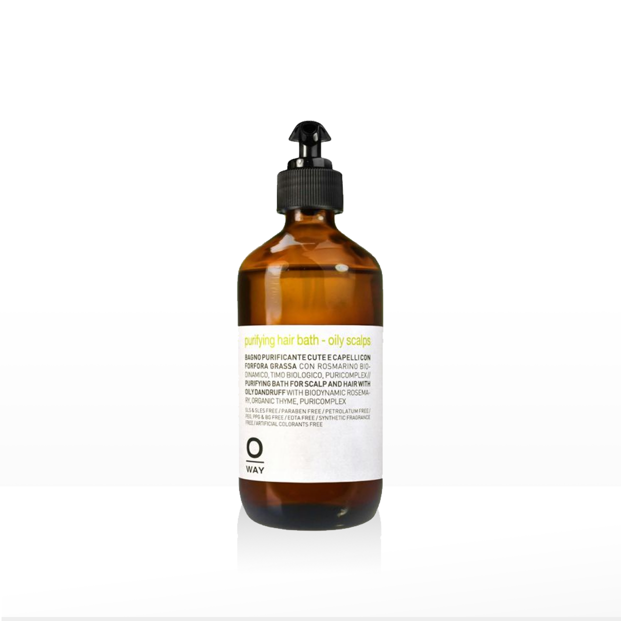 OWAY オーウェイ purifying hair bath-oily scalps ダンドラフヘアバス  240ml