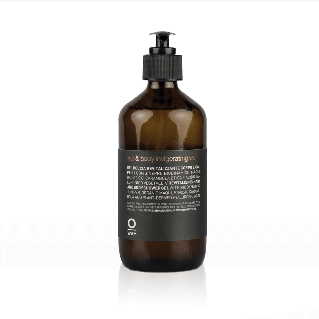 OWAY オーウェイ OW MEN ヘア＆ボディ リフレッシング・ウオッシュ 240ml