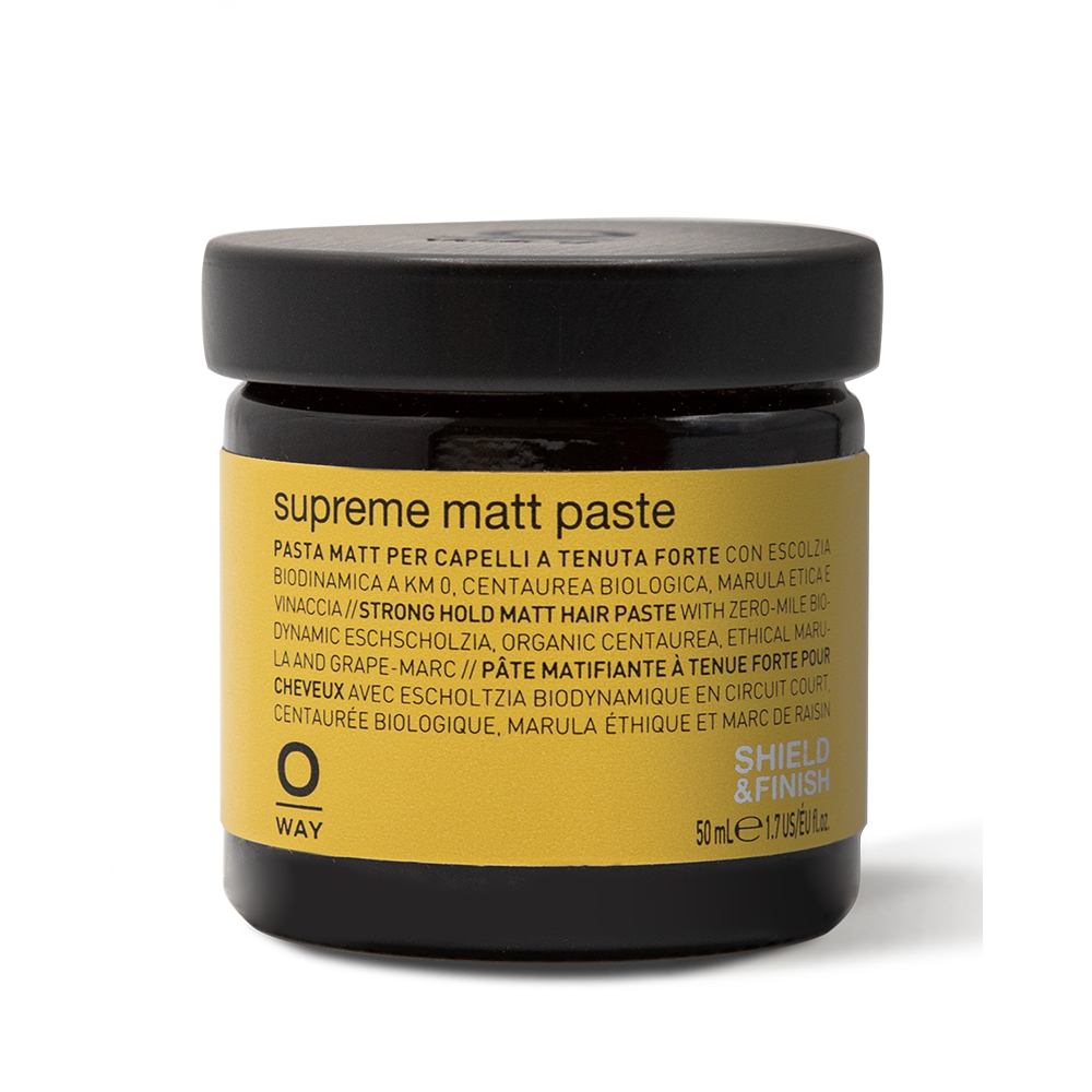 ［ハリ/コシ］OWAY オーウェイ Strong hold matt hair paste  シュプリーム・マット・ペースト  50ml